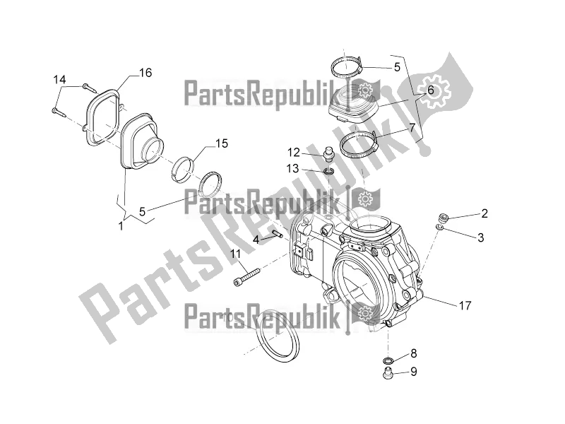 Wszystkie części do Trans. Cpl.-cage Moto-Guzzi Norge 1200 IE 8V 2016