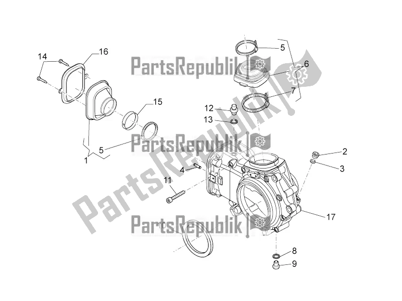 Toutes les pièces pour le Trans. Cpl.-cage du Moto-Guzzi Norge 1200 IE 8V 2017