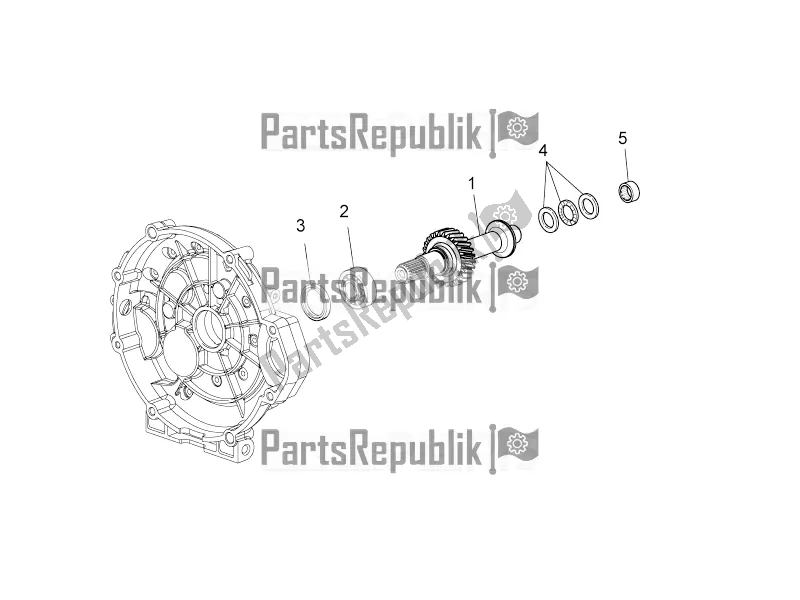 Toutes les pièces pour le Arbre D'embrayage du Moto-Guzzi Stelvio 1200 8V E3 ABS Std-ntx 2016