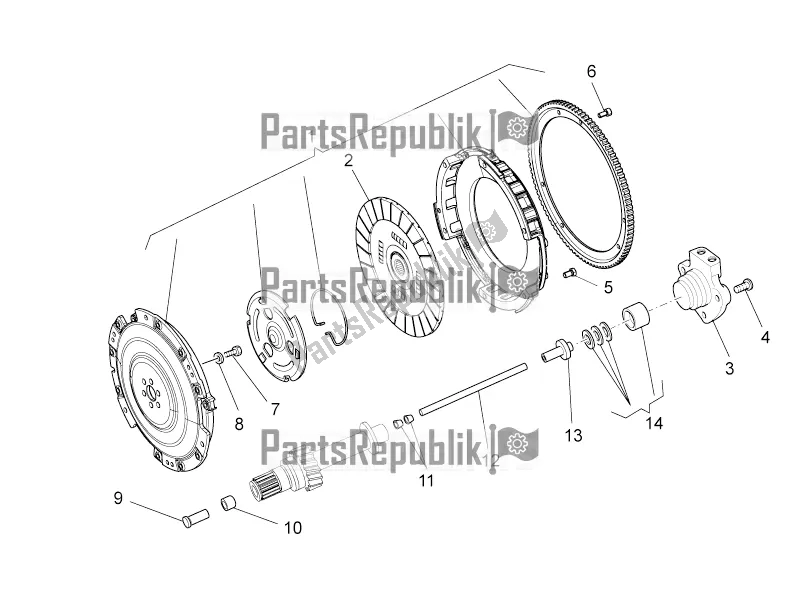 Tutte le parti per il Frizione del Moto-Guzzi Stelvio 1200 8V E3 ABS Std-ntx 2016