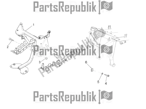 Toutes les pièces pour le Cadre Ii du Moto-Guzzi Stelvio 1200 8V E3 ABS Std-ntx 2016