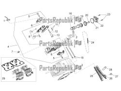 sistema di fasatura del cilindro rh (vasca)