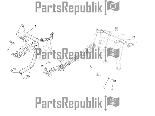 Alle onderdelen voor de Kader Ii van de Moto-Guzzi Stelvio 1200 8V E3 ABS Std-ntx 2017