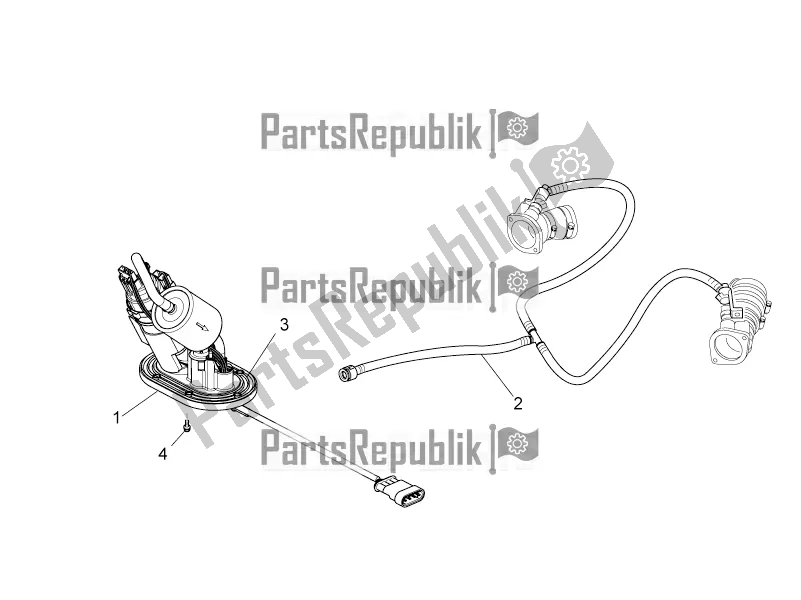 Todas las partes para Bomba De Combustible de Moto-Guzzi V7 II Racer 750 ABS 2016