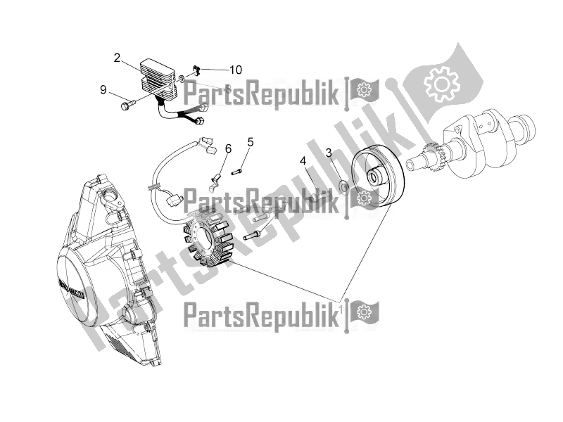 Todas las partes para Generador - Regulador de Moto-Guzzi V7 II Racer 750 ABS 2016