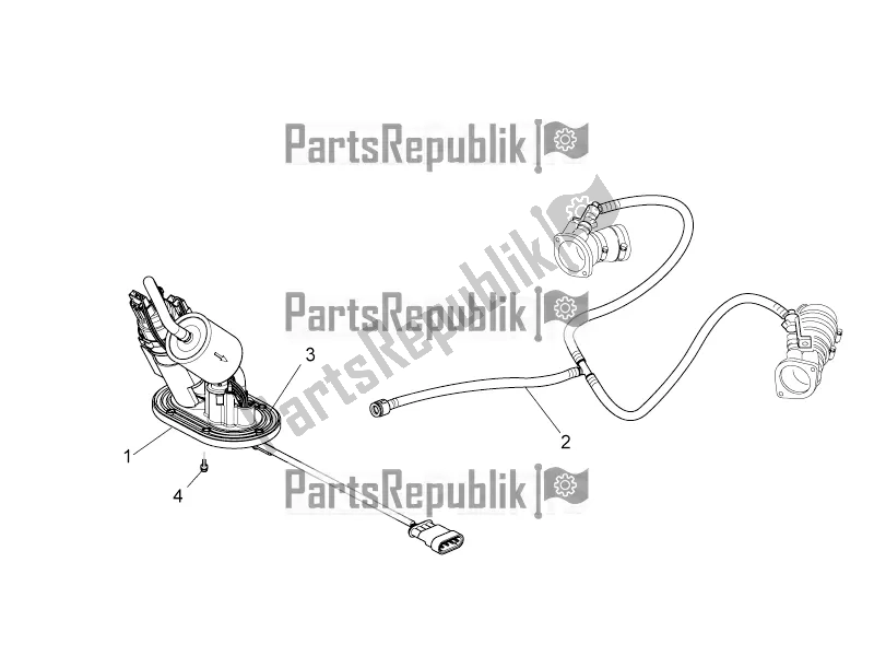 Todas las partes para Bomba De Combustible de Moto-Guzzi V7 II Special 750 ABS 2016