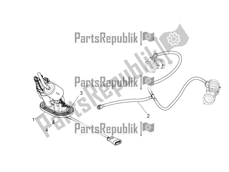 Toutes les pièces pour le Pompe à Essence du Moto-Guzzi V7 II Stornello 750 ABS 2016