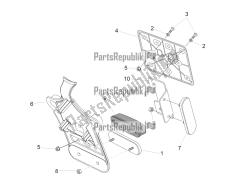 achterste body plaat houder