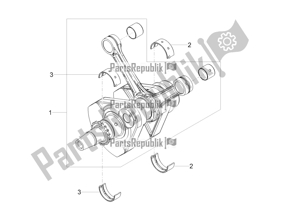 Toutes les pièces pour le Arbre De Transmission du Moto-Guzzi V7 III Carbon 750 2019