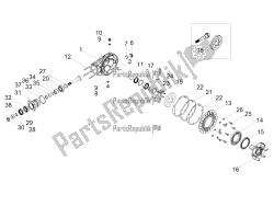 Rear transmission / Components