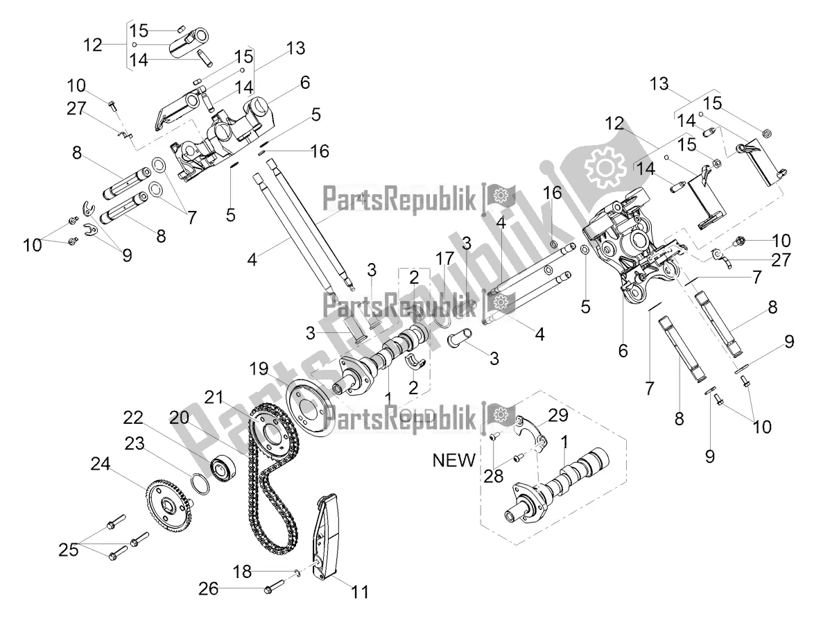 Toutes les pièces pour le Système De Chronométrage du Moto-Guzzi V7 III Carbon 750 2019