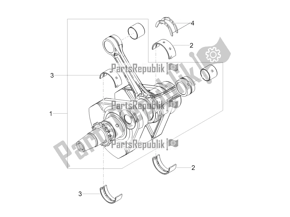 Tutte le parti per il Albero Di Trasmissione del Moto-Guzzi V7 III Racer 10 TH Anniversary 750 2021