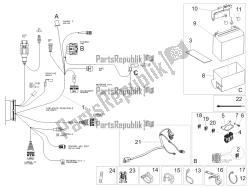 impianto elettrico posteriore