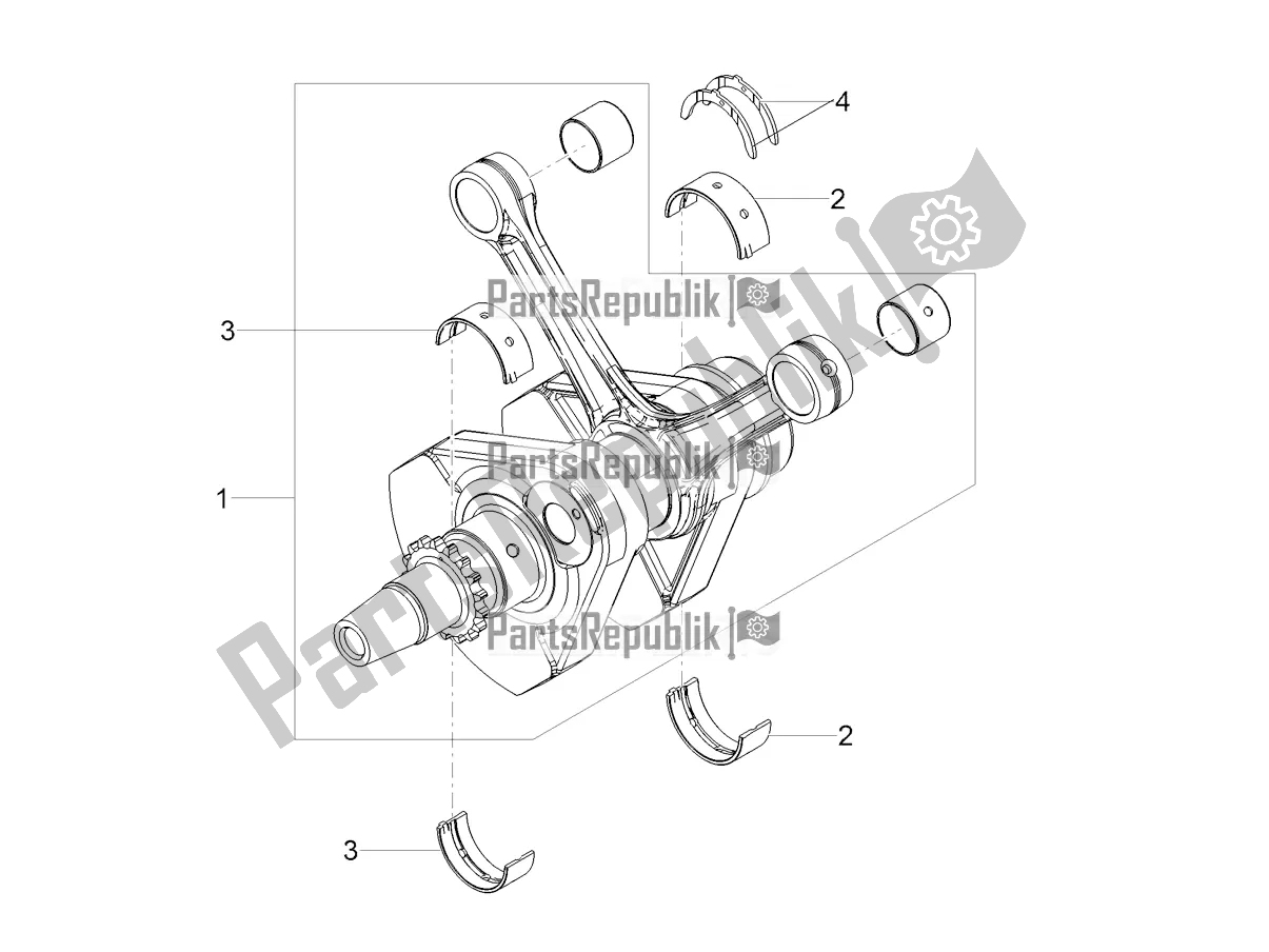 Toutes les pièces pour le Arbre De Transmission du Moto-Guzzi V7 III Racer Limited 750 2021