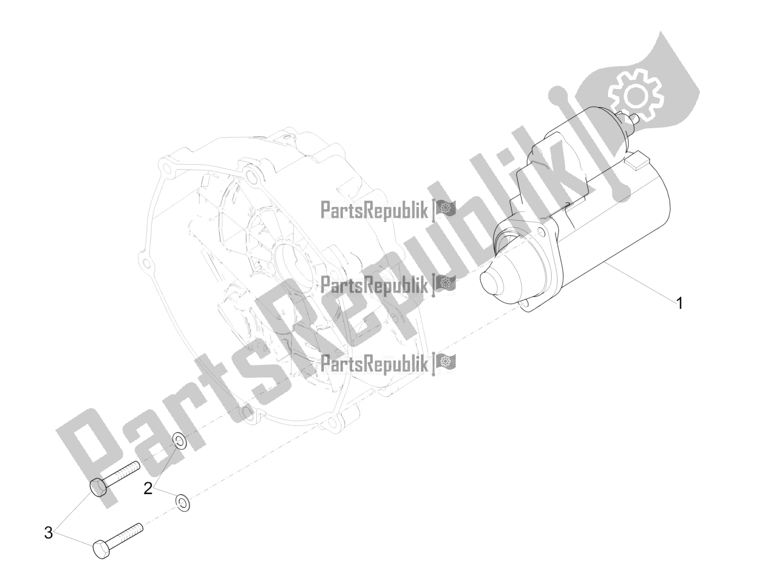 Tutte le parti per il Avviamento / Avviamento Elettrico del Moto-Guzzi V7 III Rough 750 Apac 2019