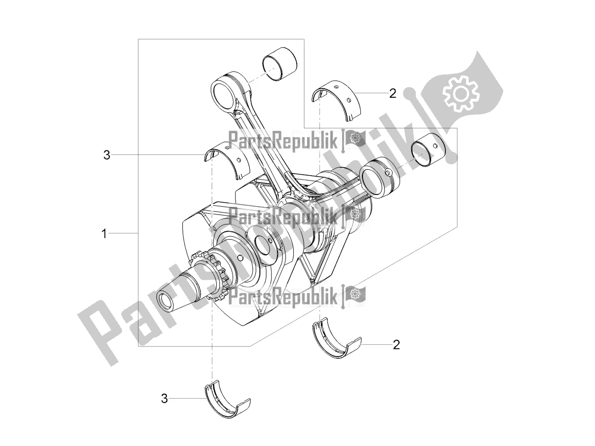 Todas las partes para Eje De Accionamiento de Moto-Guzzi V7 III Rough 750 USA 2021