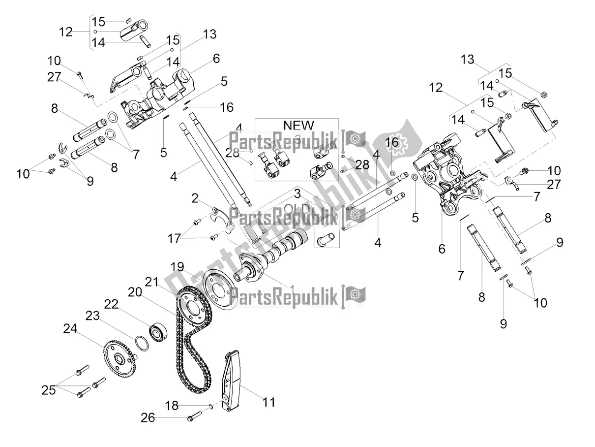 All parts for the Timing System of the Moto-Guzzi V7 III Special 750 2021