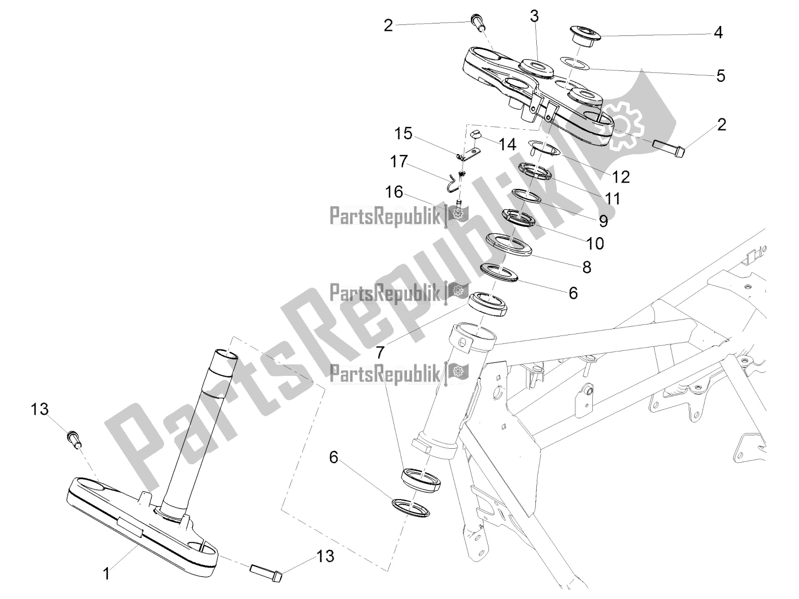 Toutes les pièces pour le Pilotage du Moto-Guzzi V7 III Special 750 ABS USA 2018