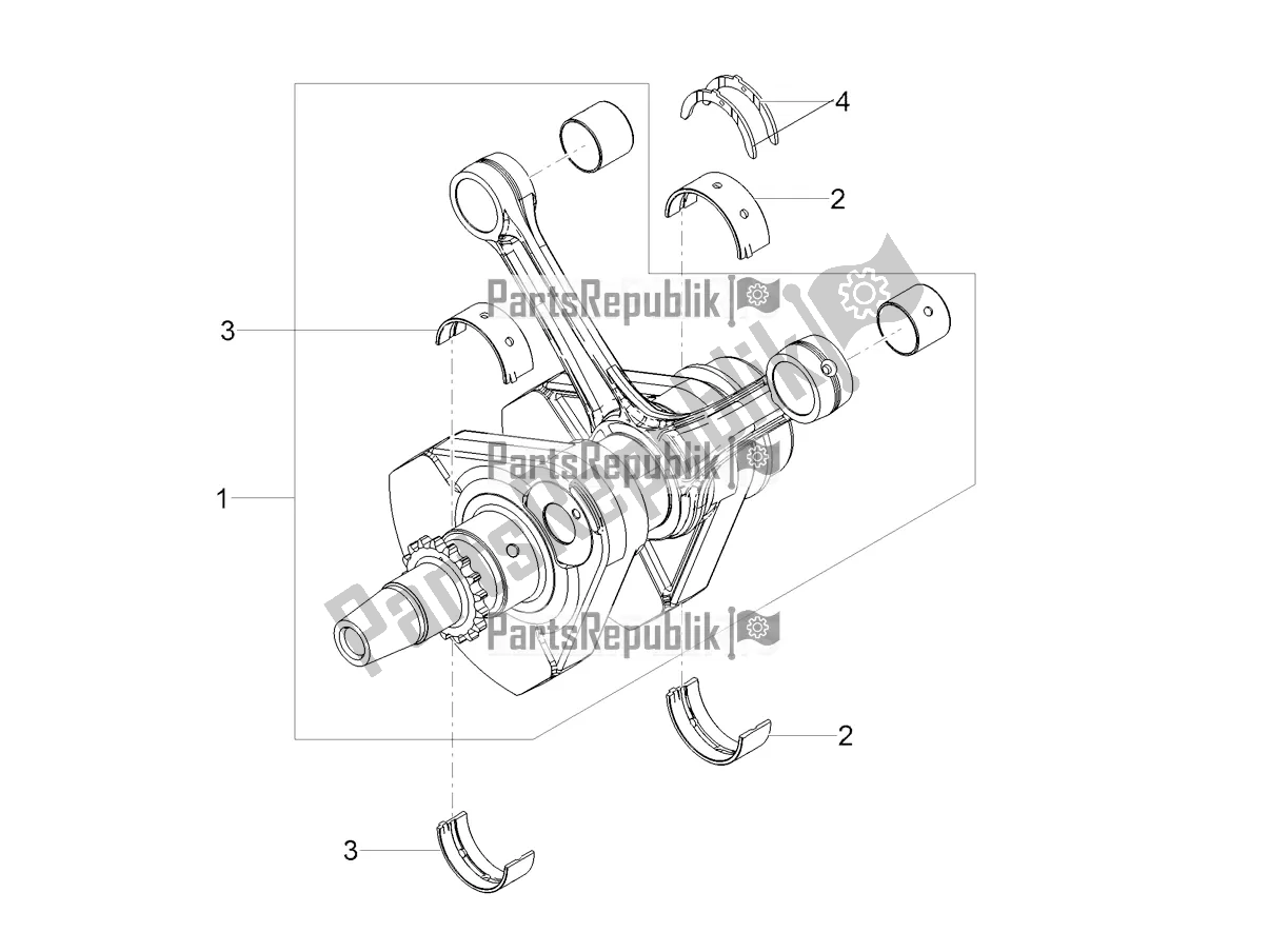 Toutes les pièces pour le Arbre De Transmission du Moto-Guzzi V7 III Special 750 Apac 2020