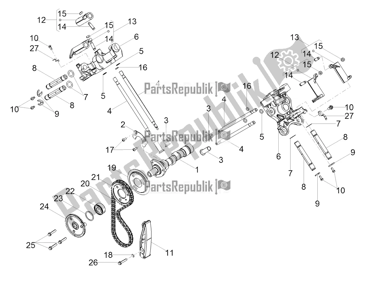 Toutes les pièces pour le Système De Chronométrage du Moto-Guzzi V7 III Special 750 Apac 2020