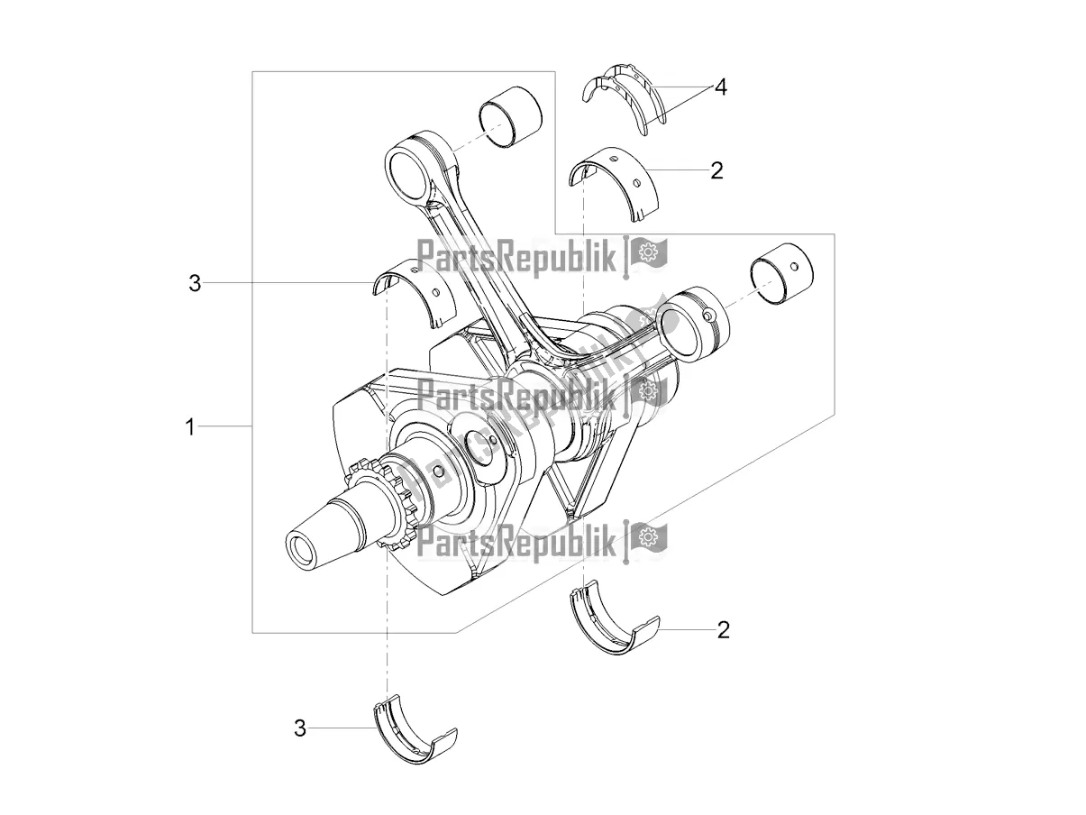 Tutte le parti per il Albero Di Trasmissione del Moto-Guzzi V7 III Stone Night Pack 750 USA 2020