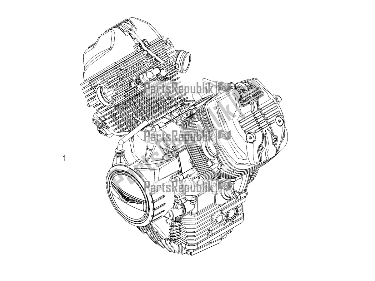 Toutes les pièces pour le Levier Partiel Pour Compléter Le Moteur du Moto-Guzzi V7 Special 850 2021