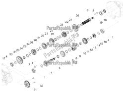 Gear box - Gear assembly