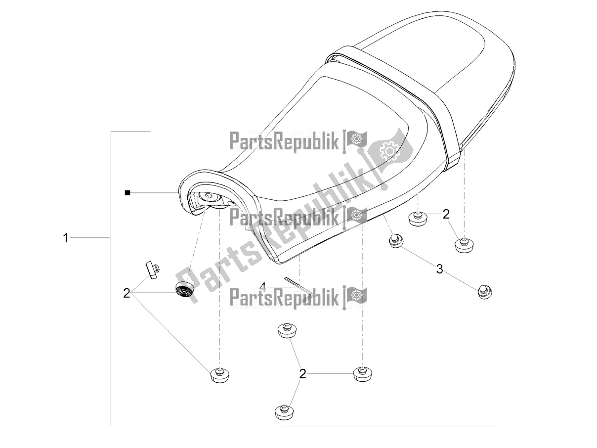 Toutes les pièces pour le Selle du Moto-Guzzi V7 Special 850 2021