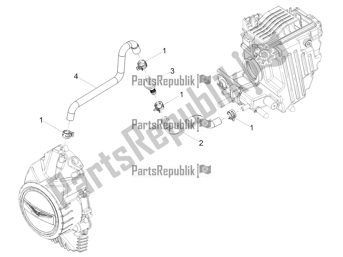 Tutte le parti per il Sistema Di Soffiaggio del Moto-Guzzi V7 Special 850 Apac 2022