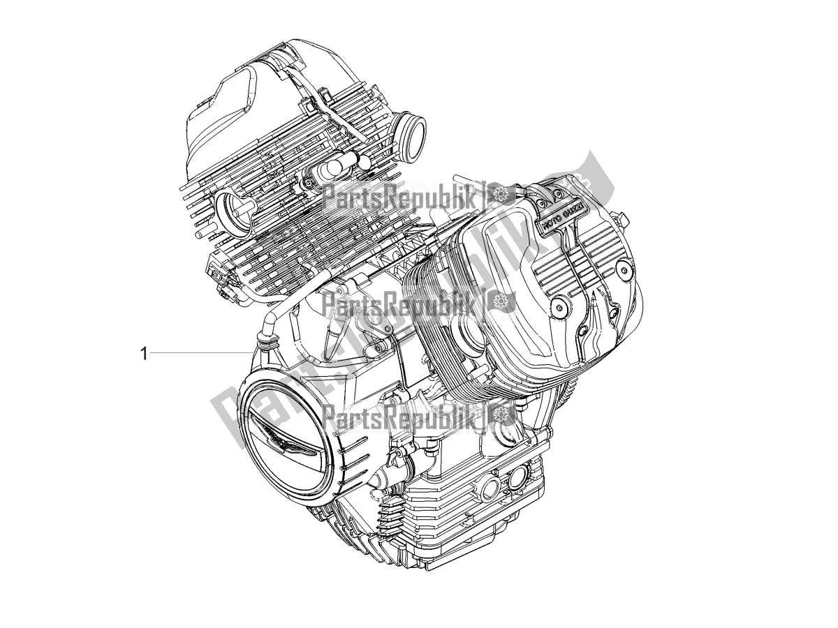 Todas las partes para Palanca Parcial Completa Del Motor de Moto-Guzzi V7 Special 850 Apac 2022