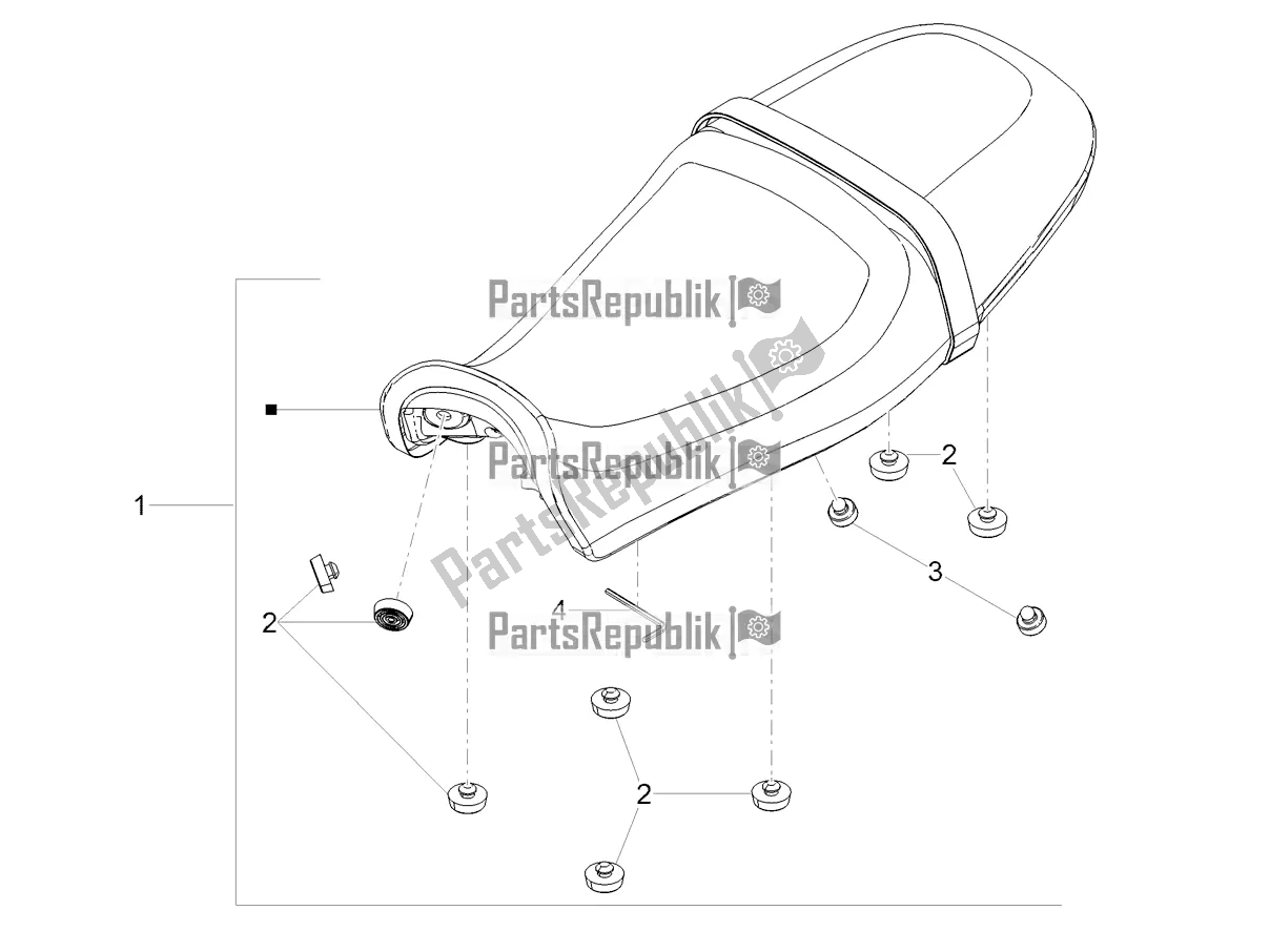 Todas las partes para Ensillar de Moto-Guzzi V7 Special 850 USA 2022