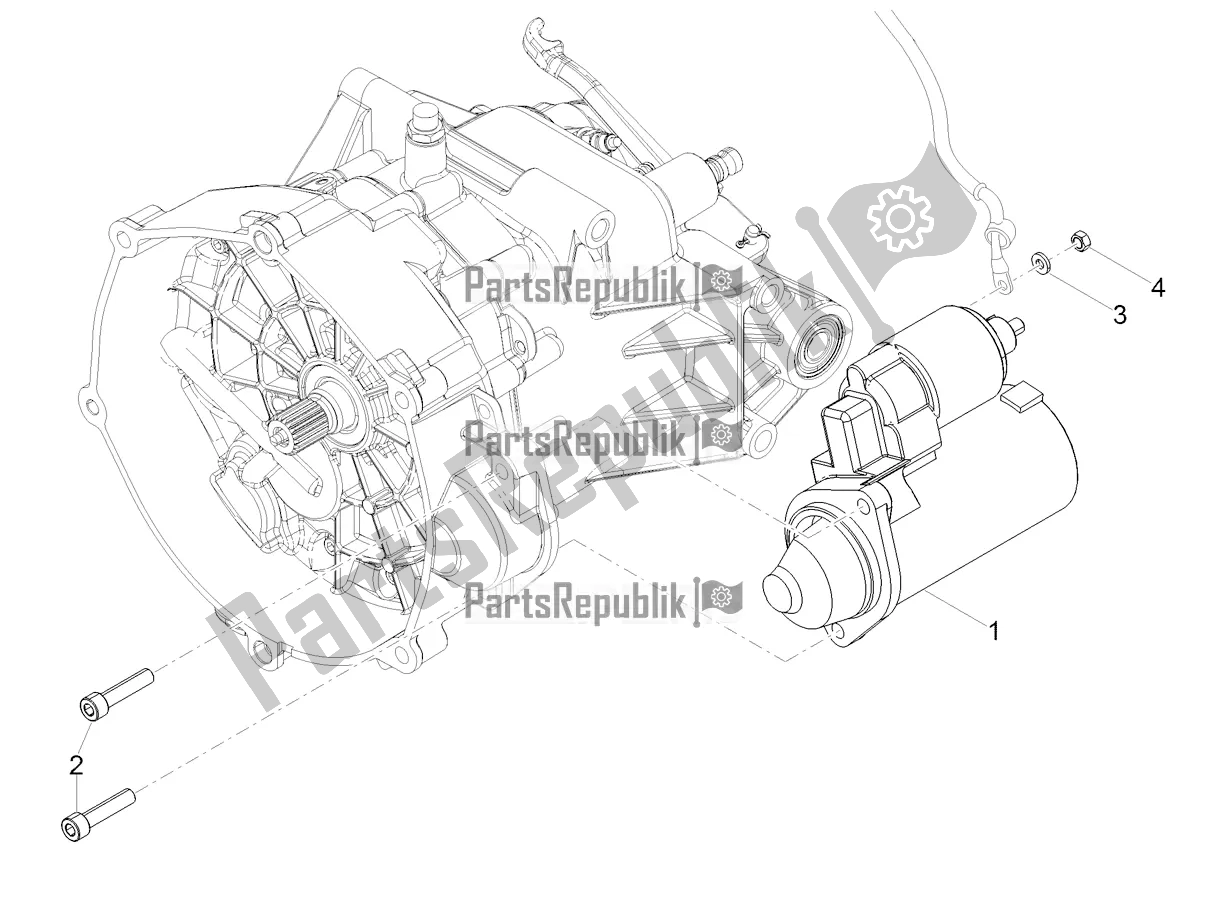 Tutte le parti per il Avviamento / Avviamento Elettrico del Moto-Guzzi V7 Stone 850 2022