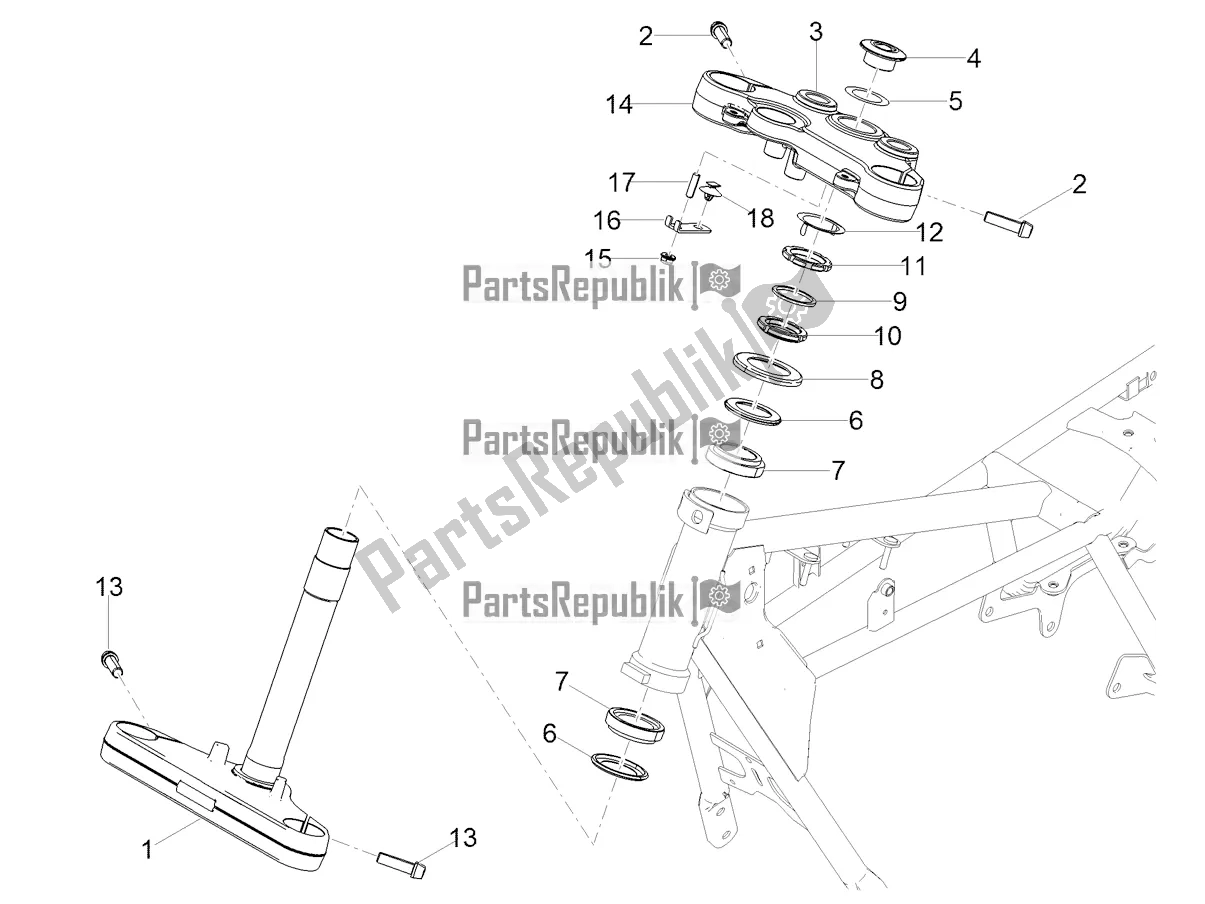 Tutte le parti per il Timone del Moto-Guzzi V7 Stone 850 2022