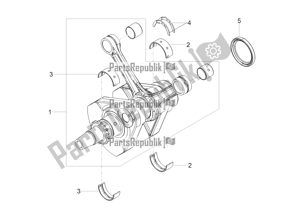 Toutes les pièces pour le Arbre De Transmission du Moto-Guzzi V7 Stone 850 Apac 2021