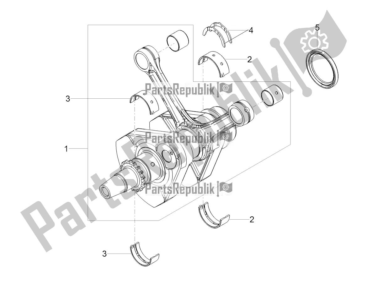 Todas as partes de Eixo De Transmissão do Moto-Guzzi V7 Stone 850 USA 2022