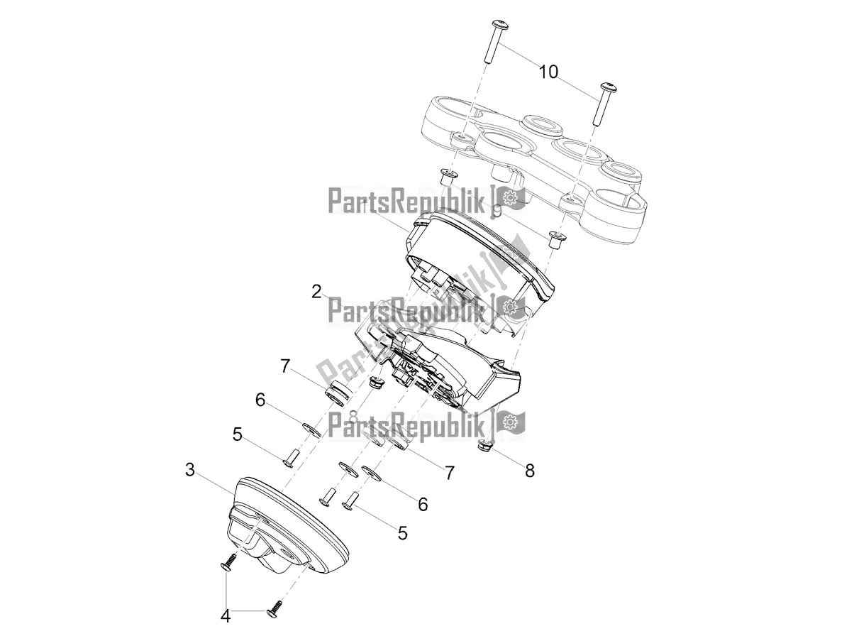 All parts for the Instruments of the Moto-Guzzi V7 Stone 850 USA 2022