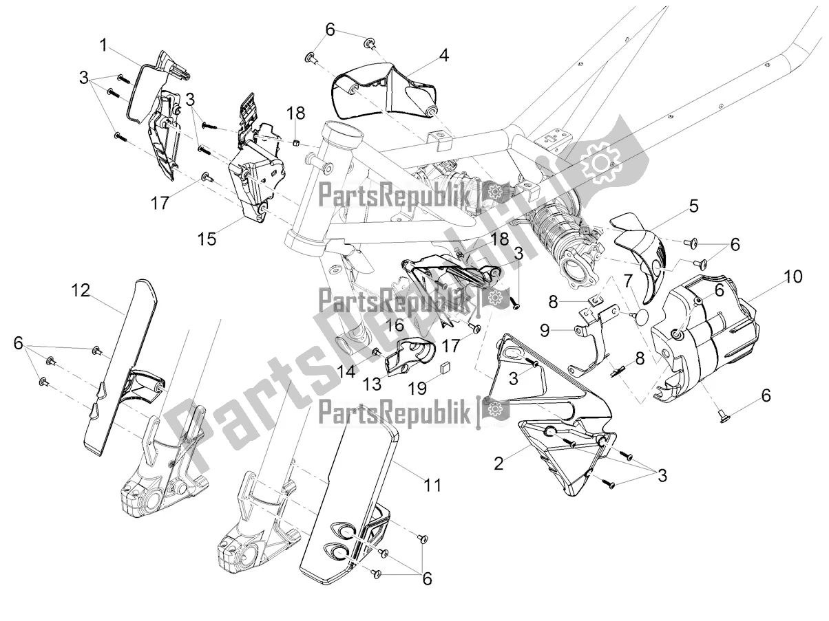 Toutes les pièces pour le Protection du Moto-Guzzi V 85 TT 850 2021