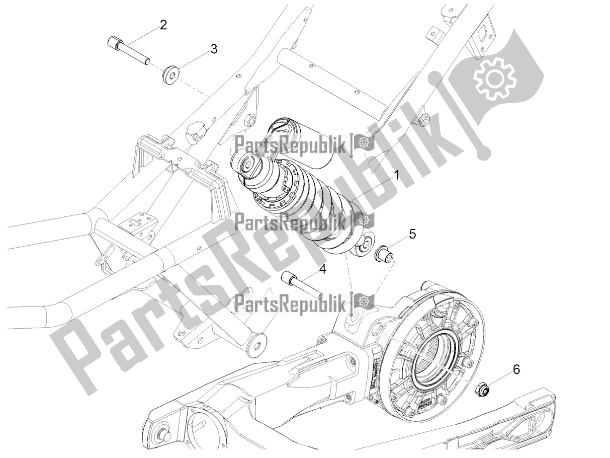 Wszystkie części do Amortyzator Moto-Guzzi V 85 TT 850 2022