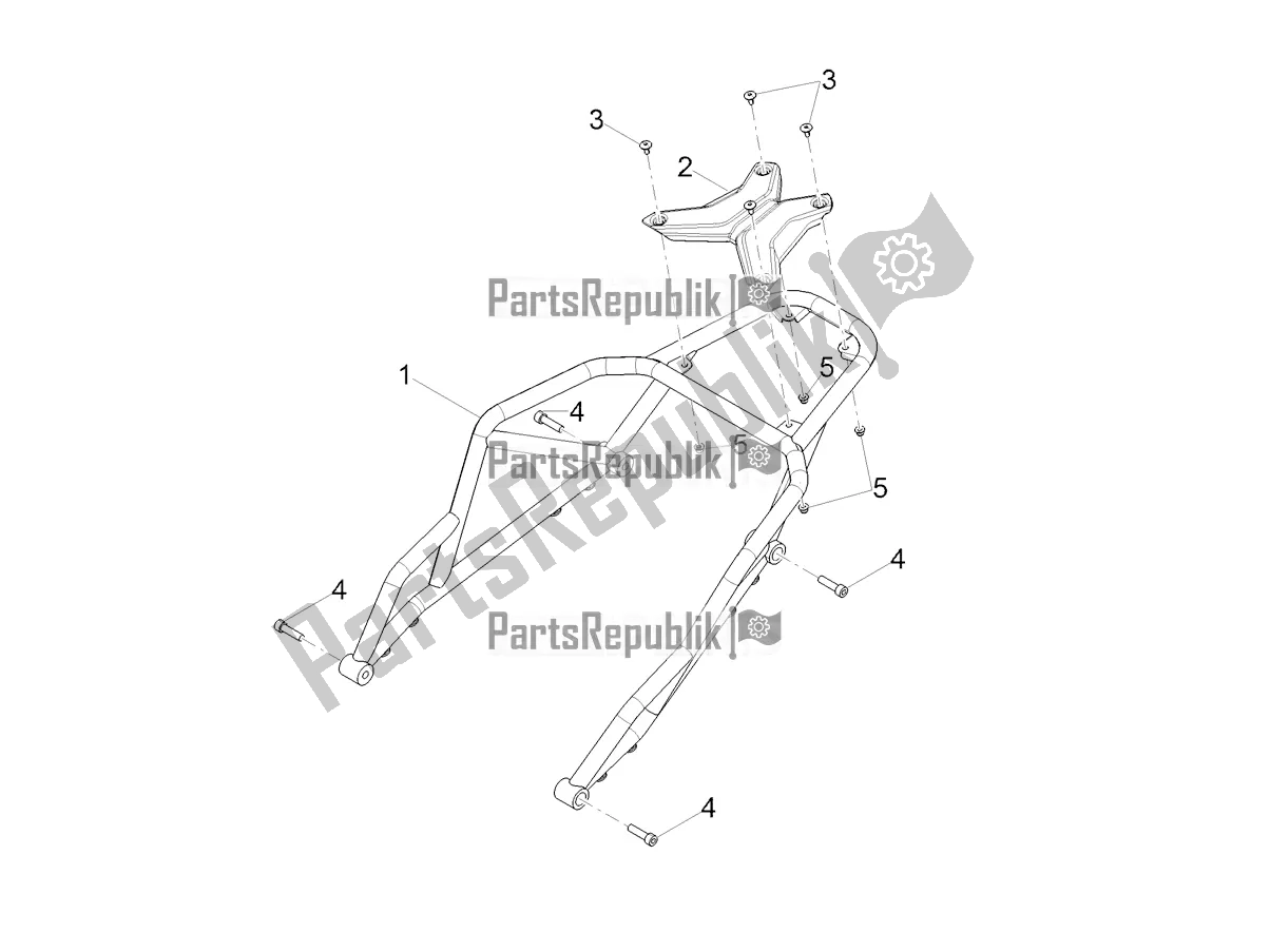 Todas las partes para Portaequipajes de Moto-Guzzi V 85 TT Apac 850 2019