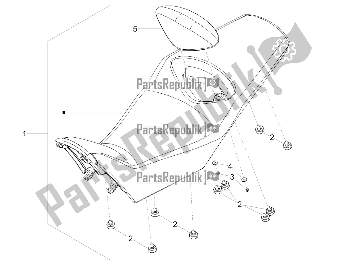 Toutes les pièces pour le Selle du Moto-Guzzi V 85 TT Apac 850 2021