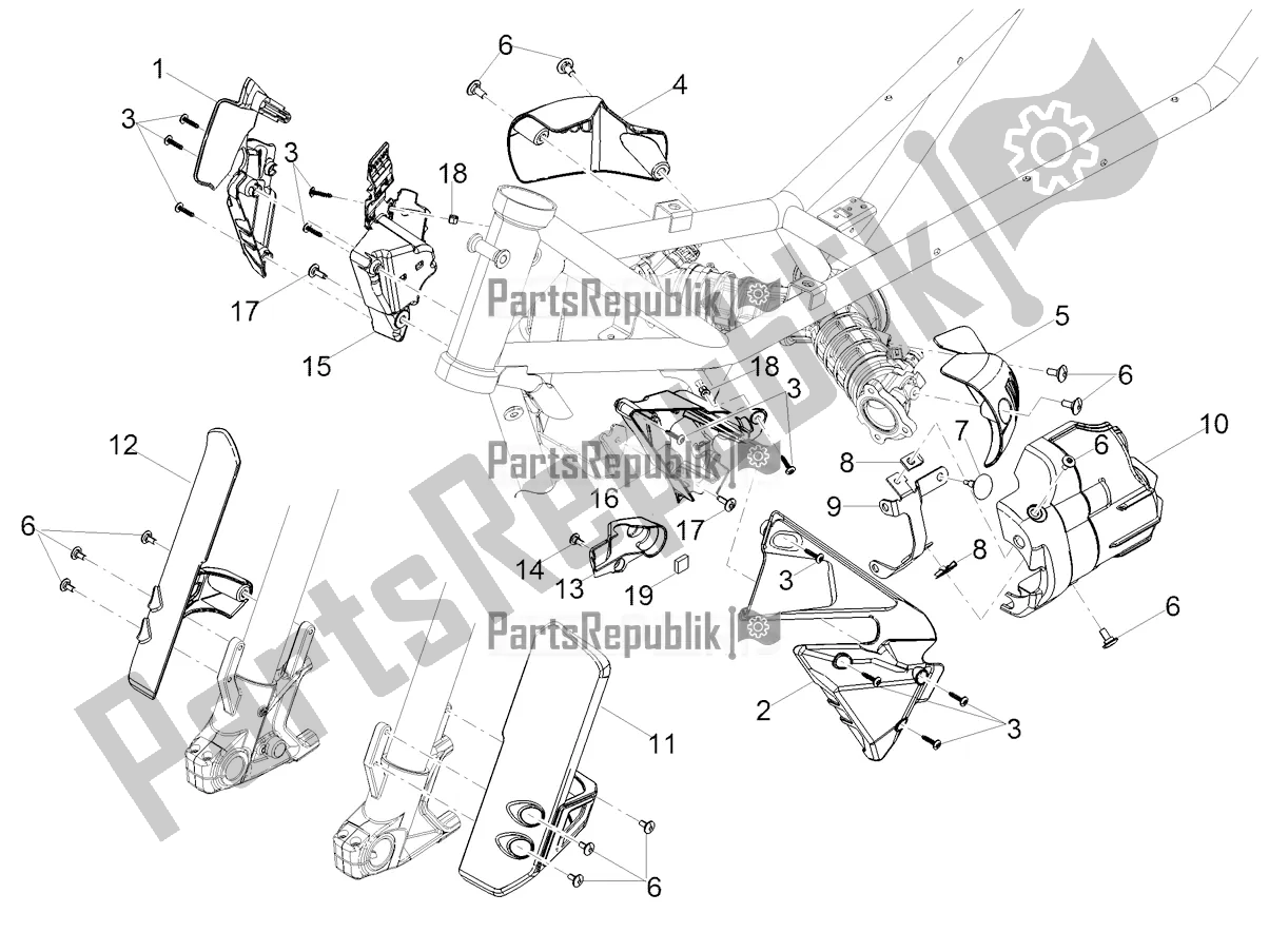 Toutes les pièces pour le Protection du Moto-Guzzi V 85 TT Polizia Municipale 850 2021