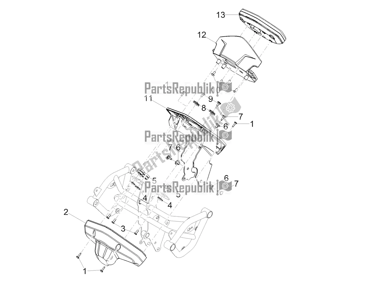 Toutes les pièces pour le Instruments du Moto-Guzzi V 85 TT Travel Pack 850 2021