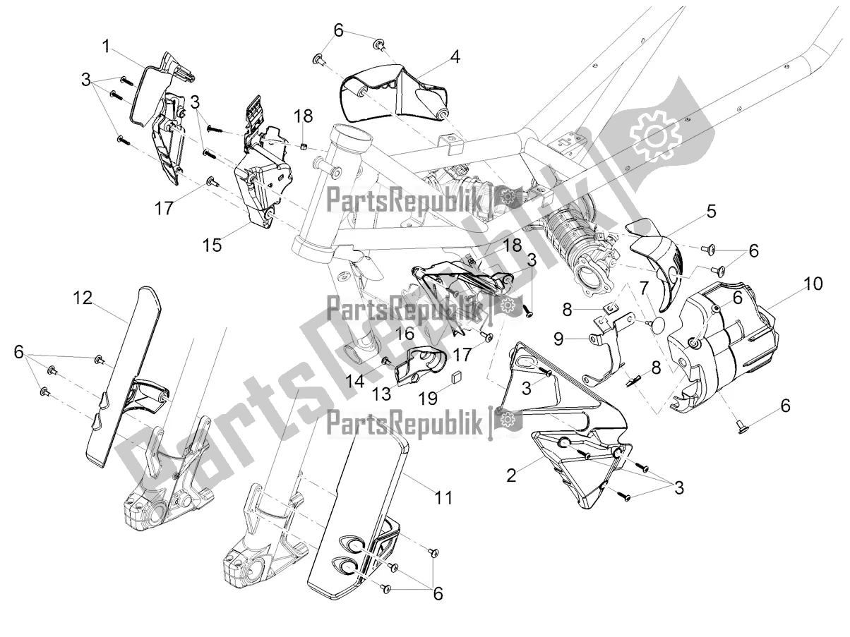 Toutes les pièces pour le Protection du Moto-Guzzi V 85 TT Travel Pack 850 2022