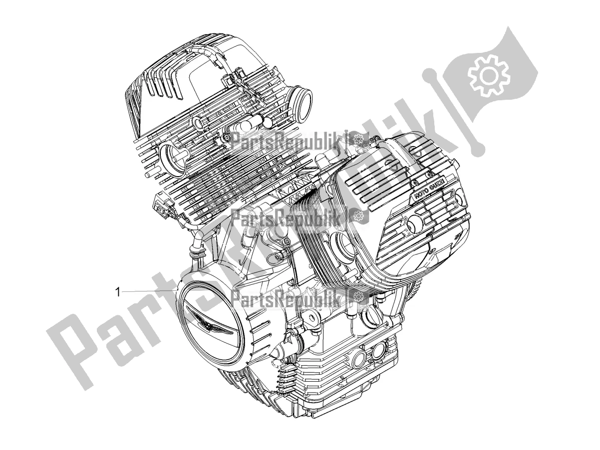 Toutes les pièces pour le Levier Partiel Pour Compléter Le Moteur du Moto-Guzzi V 85 TT Travel Pack Apac 850 2020