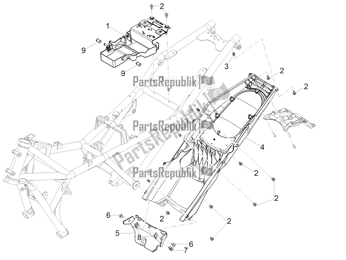 Toutes les pièces pour le Compartiment De Selle du Moto-Guzzi V 85 TT Travel Pack Apac 850 2020