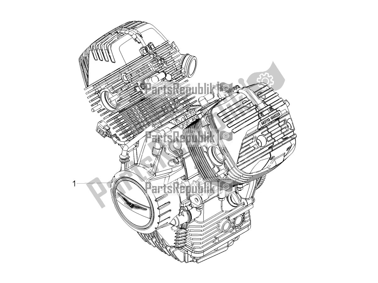 Toutes les pièces pour le Levier Partiel Pour Compléter Le Moteur du Moto-Guzzi V 85 TT Travel Pack Apac 850 2021