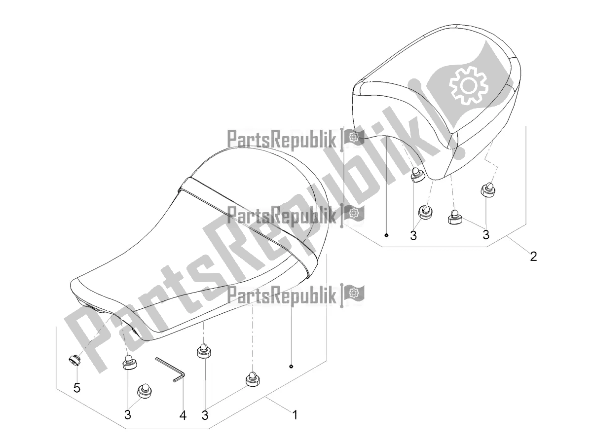 Tutte le parti per il Sella del Moto-Guzzi V9 Bobber 850 2020