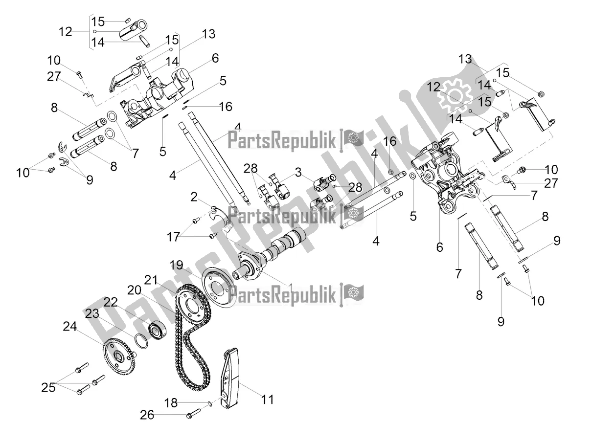 Toutes les pièces pour le Système De Chronométrage du Moto-Guzzi V9 Bobber 850 2021