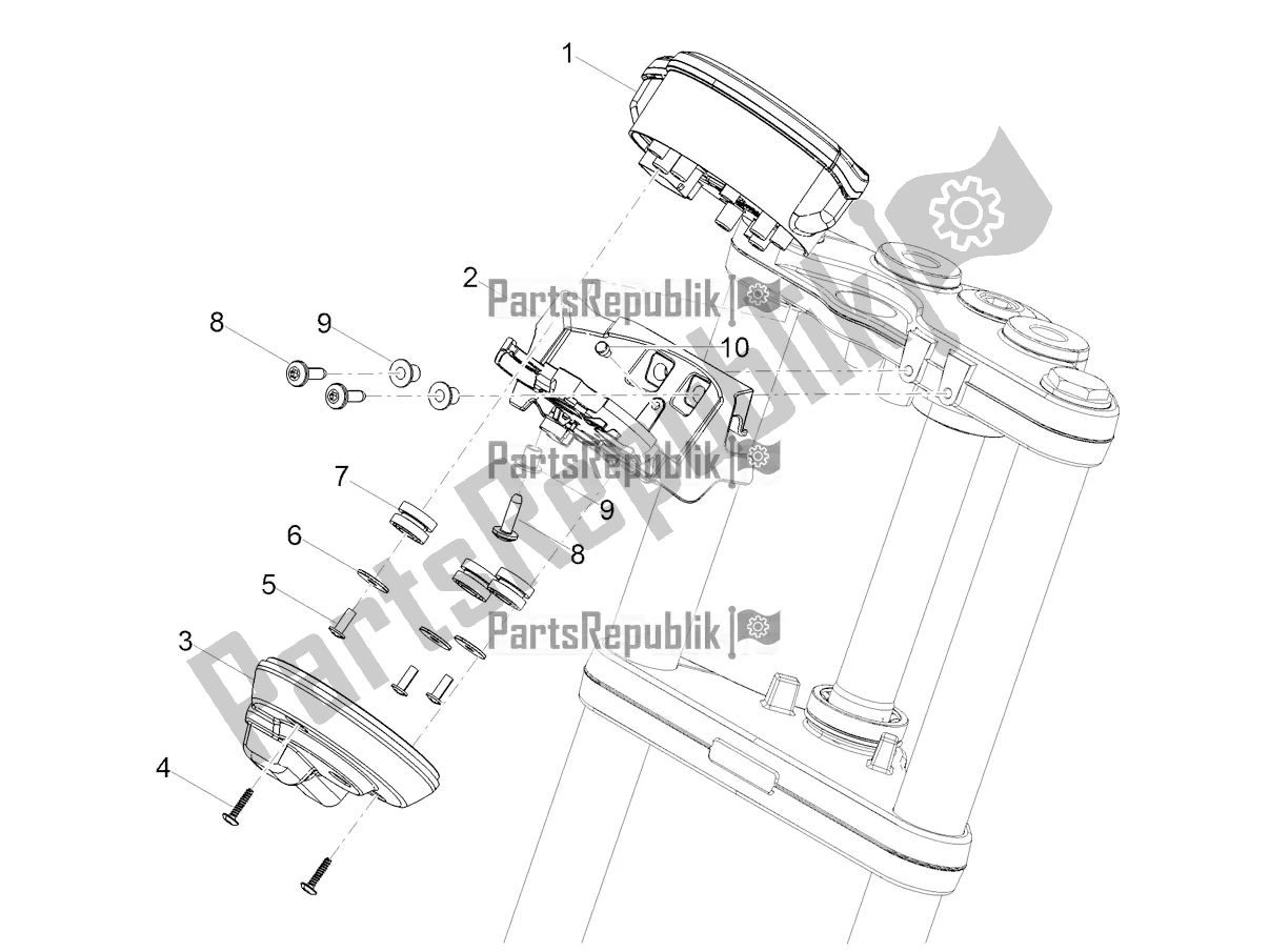 Todas las partes para Instrumentos de Moto-Guzzi V9 Bobber 850 2022