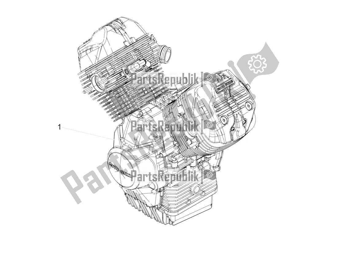 Tutte le parti per il Leva Parziale Per Il Completamento Del Motore del Moto-Guzzi V9 Bobber 850 ABS 2016